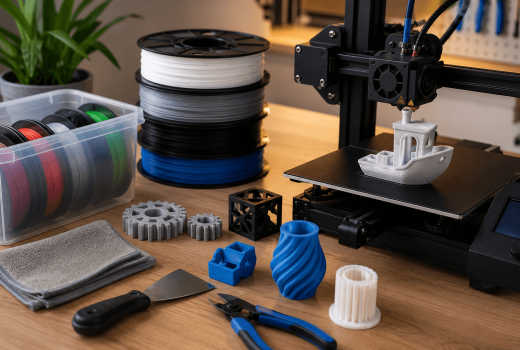 3D nyomtatás kezdőknek – Teendők az első nyomtatás előtt és után