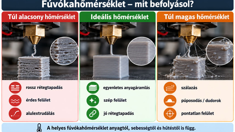 Fúvóka-hőmérséklet – gyakorlati útmutató