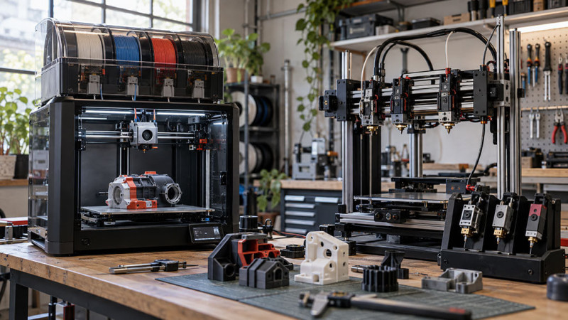 AMS vagy toolchanger? – Filamentcsere helyett fúvókacsere lehet a többszínű 3D nyomtatás jövője