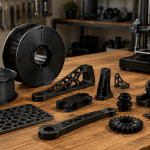 Carbon Fiber filamentek bemutatása: PLA-CF, PETG-CF, ASA-CF, PA-CF és PC-CF