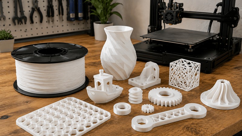 A PLA filament család bemutatása: PLA, PLA+, Matt, Silk, Tough és High-Speed PLA