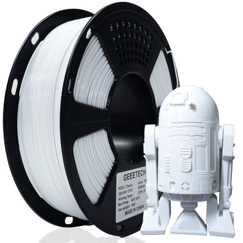 Geeetech PETG filament, fehér - 1Kg