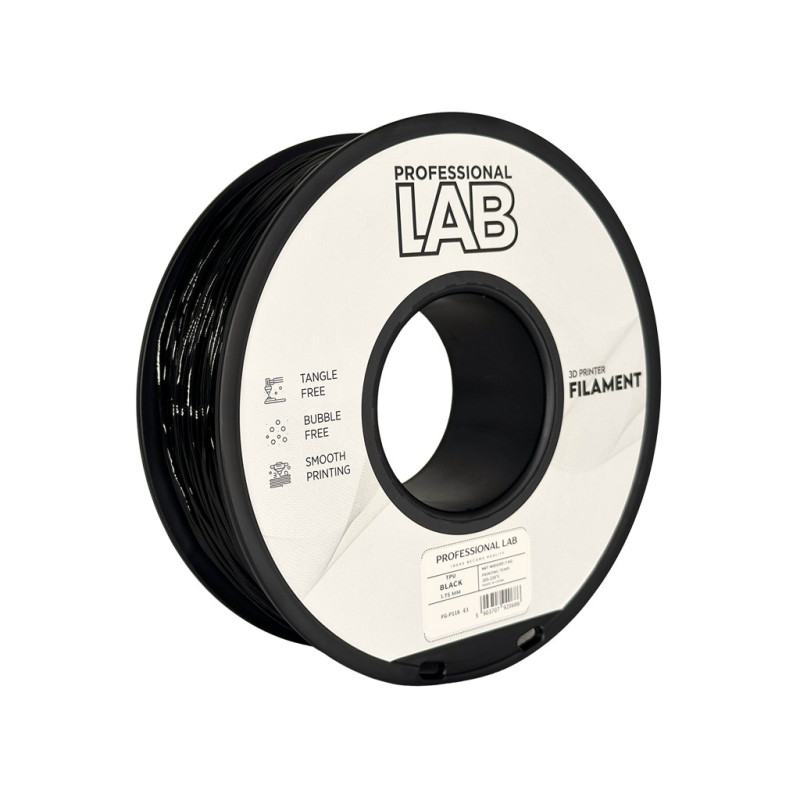 Profession Lab TPU filament, fekete - 1 kg