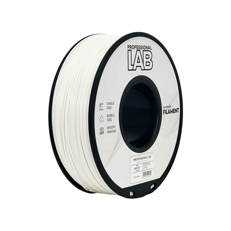 Profession Lab ASA filament, fehér - 1 kg