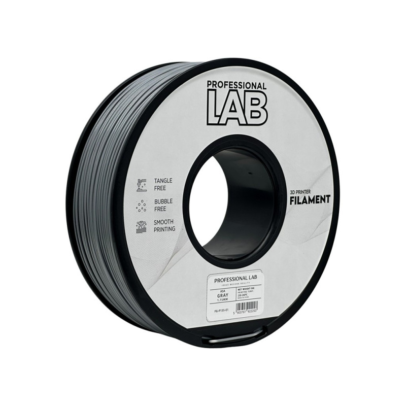 Profession Lab ASA filament, szürke - 1 kg