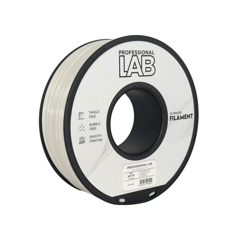 Profession Lab ABS+ filament, fehér - 1 kg