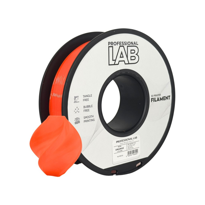 Profession Lab PETG filament, narancssárga - 1 kg