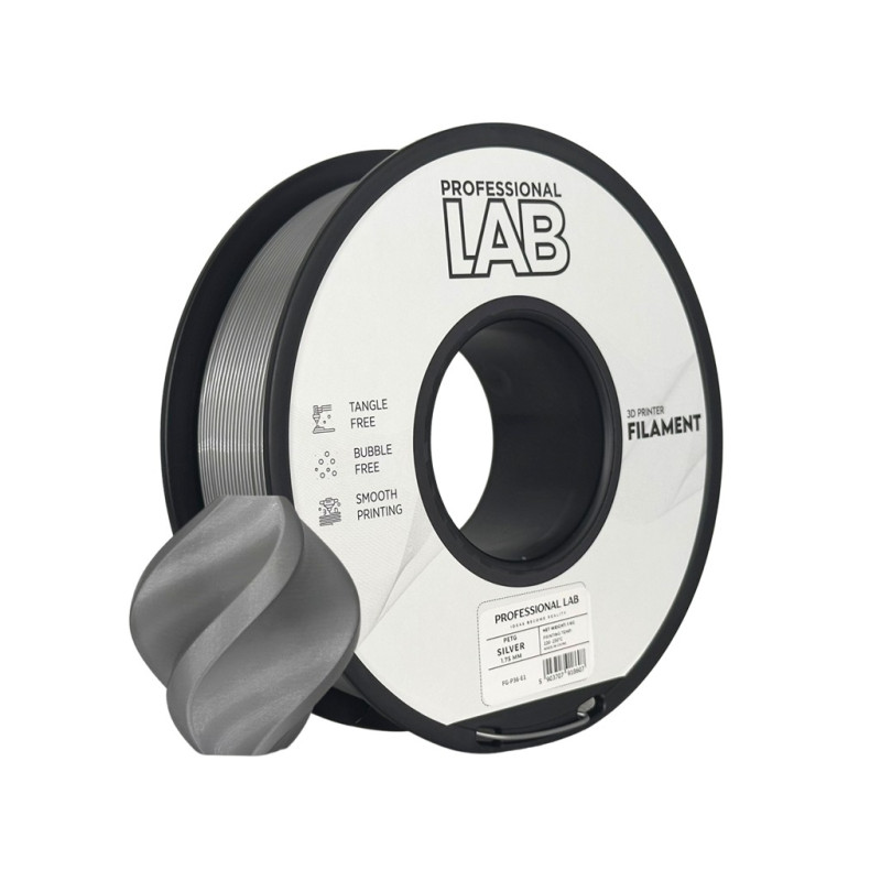 Profession Lab PETG filament, ezüst - 1 kg