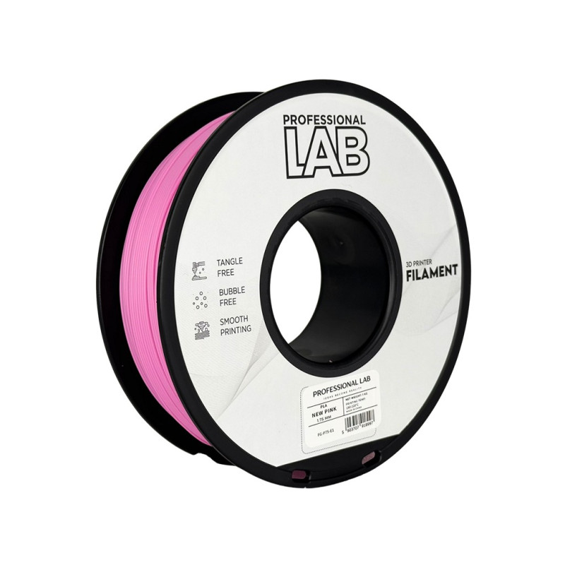 Professional Lab PLA filament, új rózsaszín - 1,75 mm / 1 kg