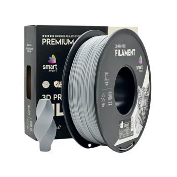 Smart Print PLA+ filament, ezüst - 1 kg